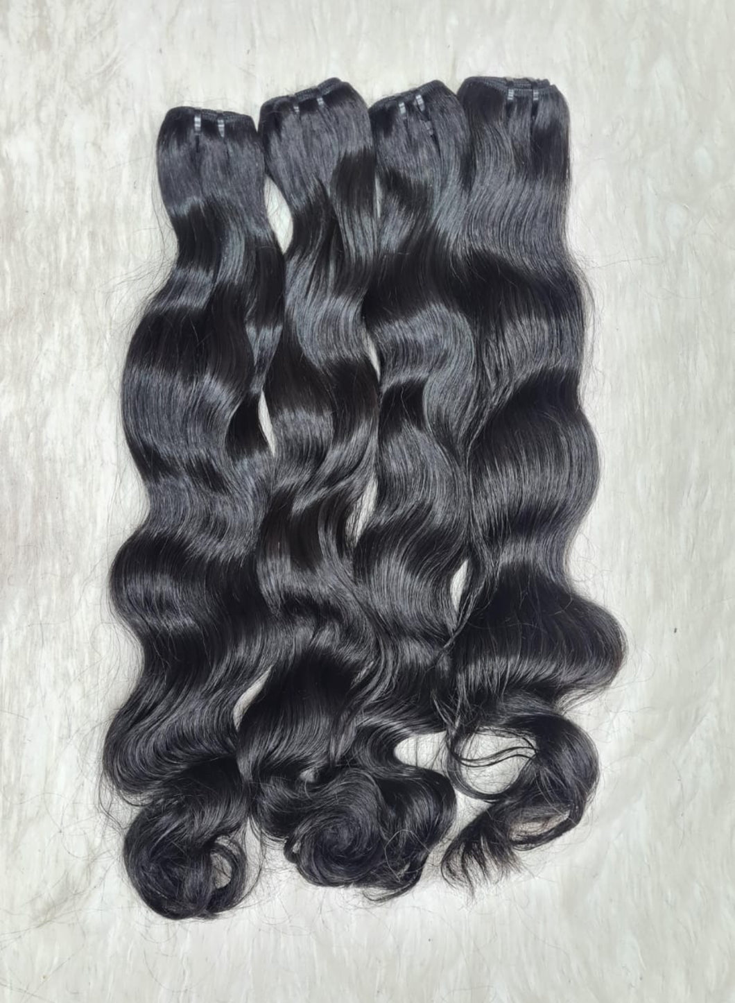 Raw straight/ body wave bundles deal