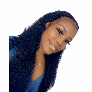 Deep Wave frontal Wig